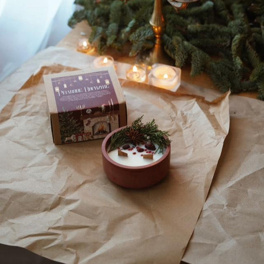 Bougie parfumée - Christmas Hearth - 190 g