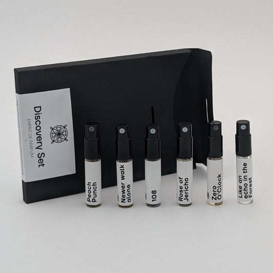 6 Echantillons de découverte - Perfi - échantillons et boite