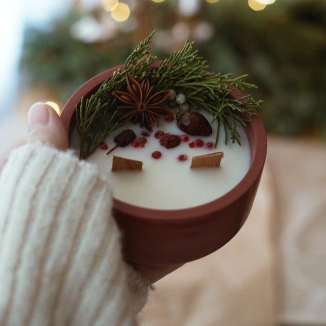 Bougie parfumée - Christmas Hearth - 190 g