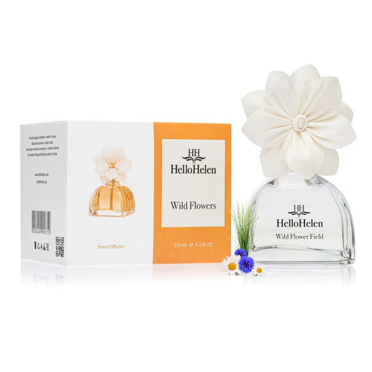 Wild Flower Field - HelloHelen - Diffuseur de parfum 125ml
